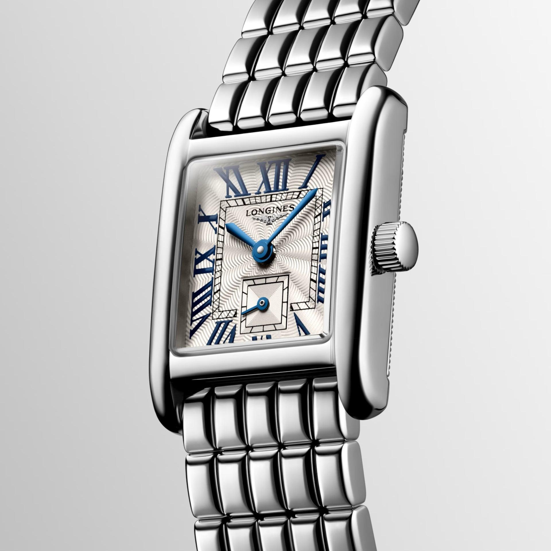 Longines orologio Mini Dolcevita 21.5x29mm argento quarzo acciaio L5.200.4.71.6