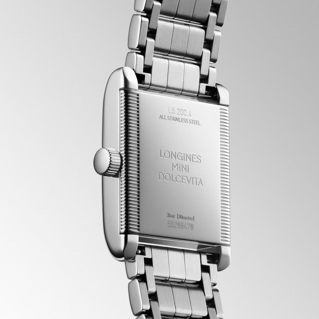 Longines orologio Mini Dolcevita 21.5x29mm argento quarzo acciaio L5.200.4.71.6