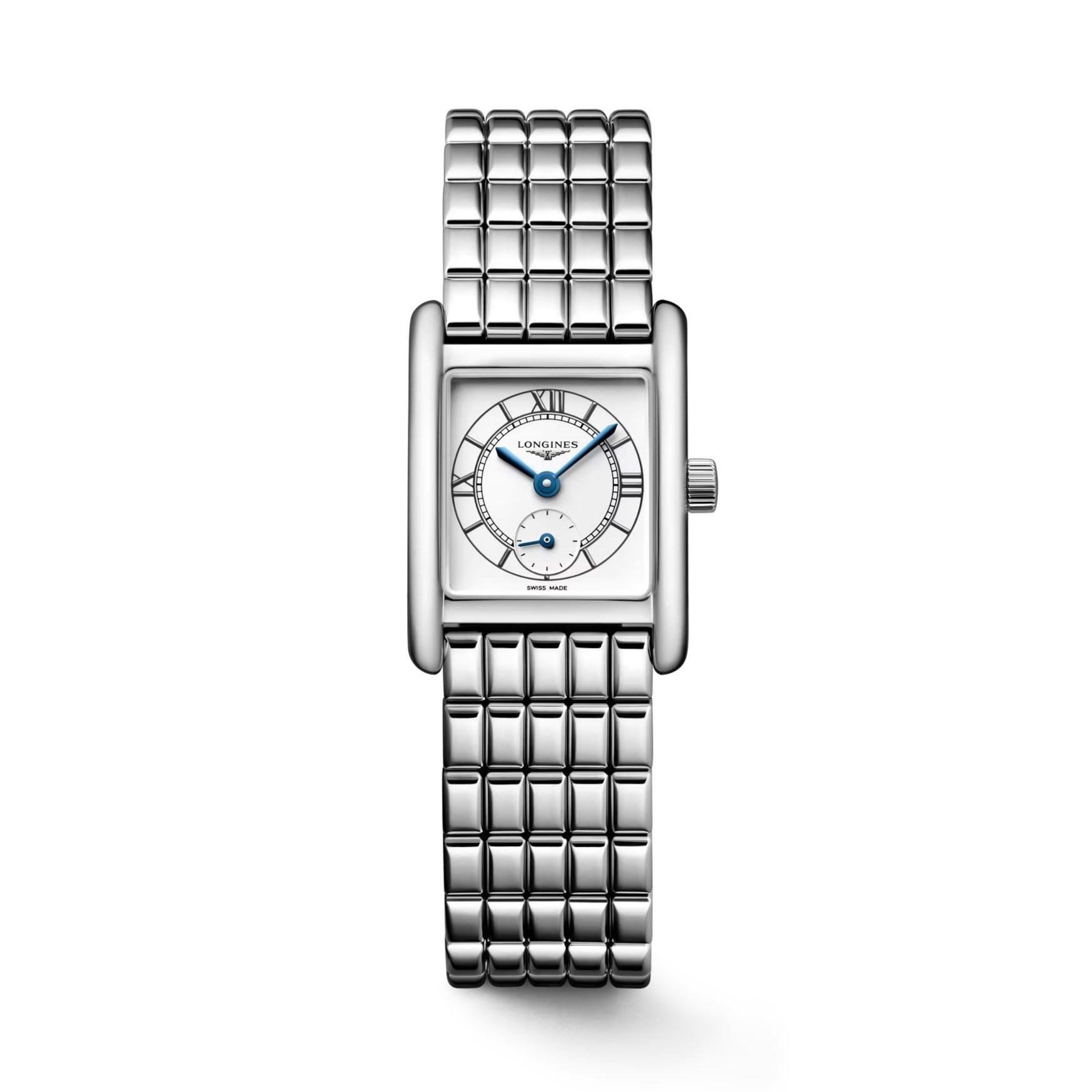 Longines orologio Mini Dolcevita 21.5x29mm argento quarzo acciaio L5.200.4.75.6