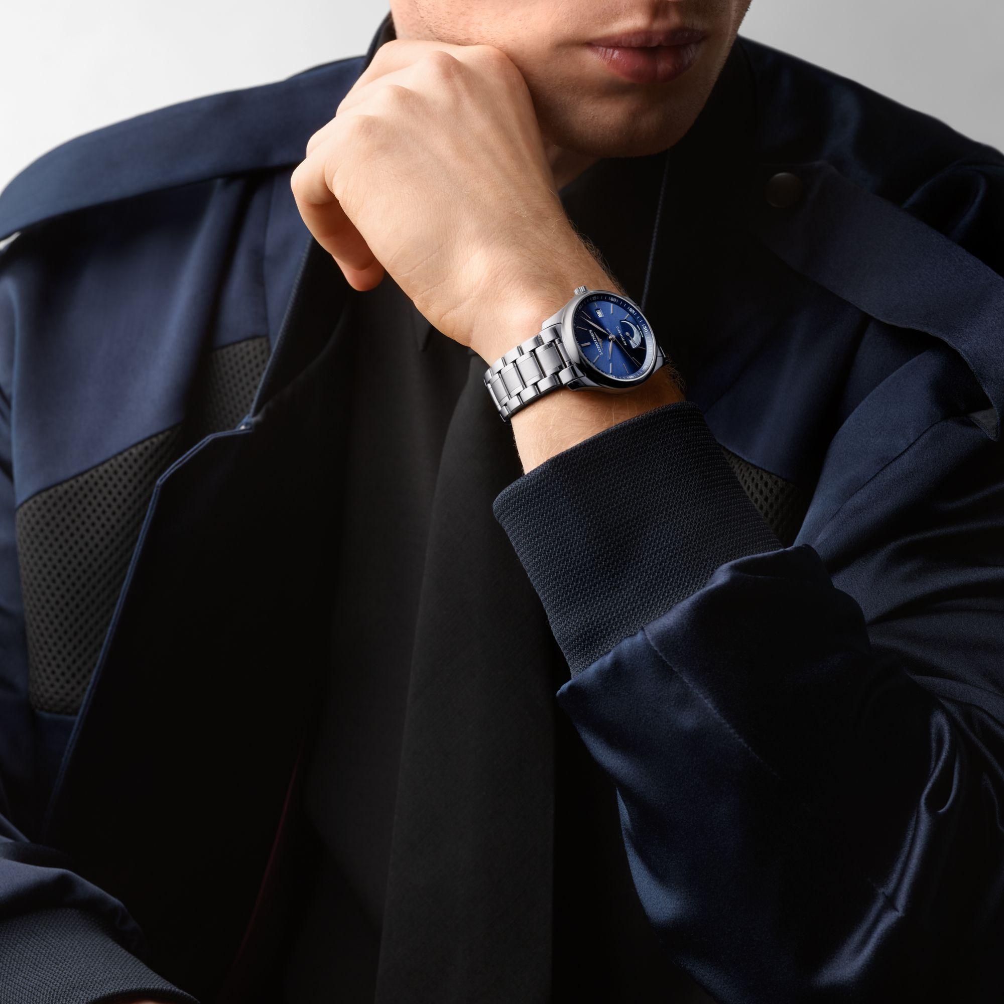 Longines orologio The Longines Master Collection 40mm blu automatico acciaio L2.908.4.92.6