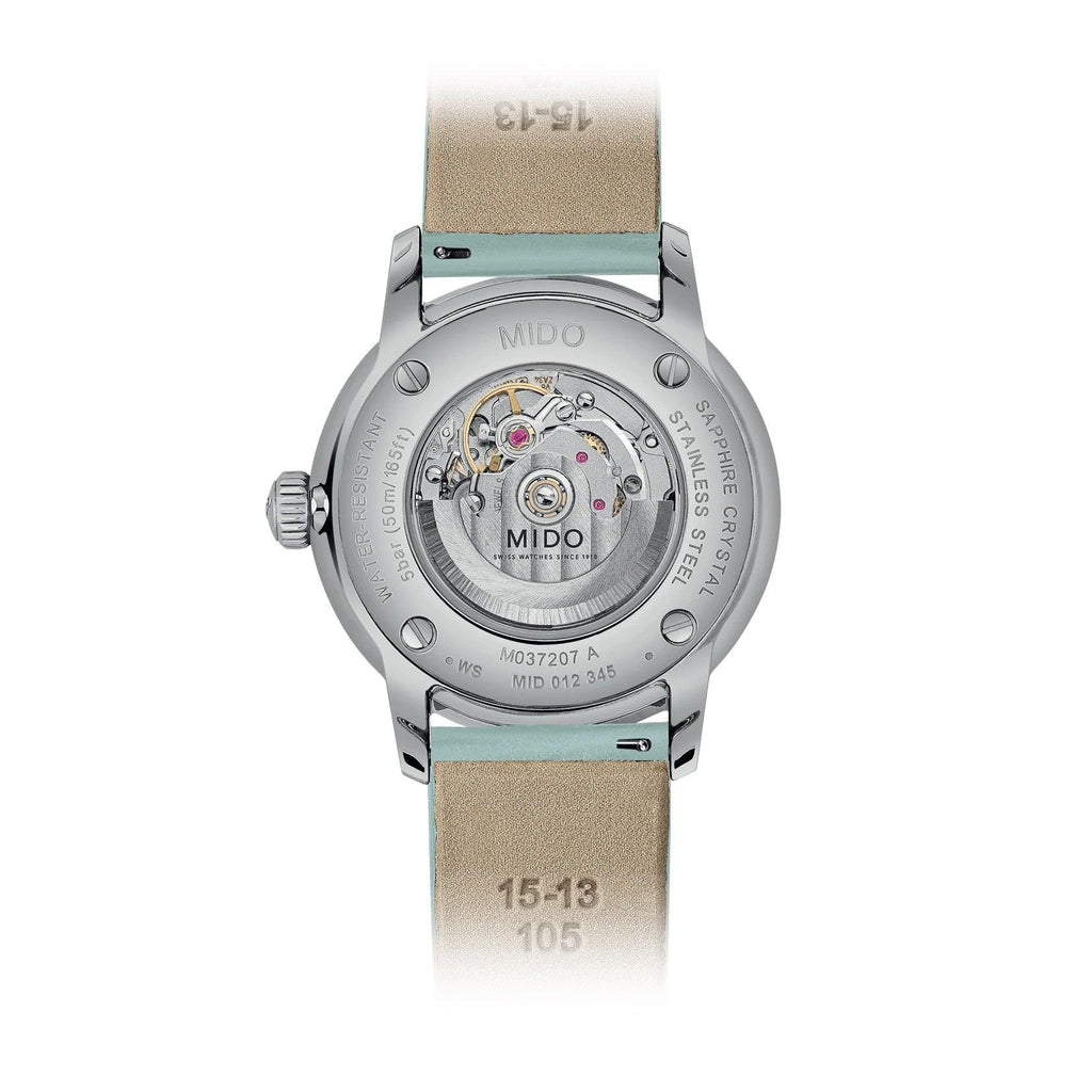 Mido orologio Baroncelli Signature Lady Colors Box Special Edition 30mm madreperla automatico acciaio M037.207.16.106.00
