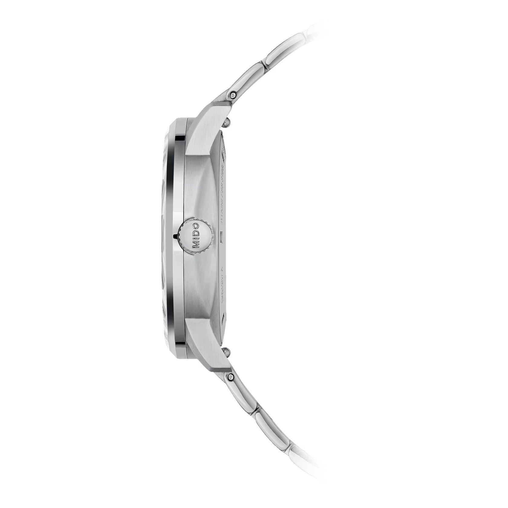 Mido orologio Commander Lady 35mm madreperla diamanti automatico acciaio M021.207.11.106.00
