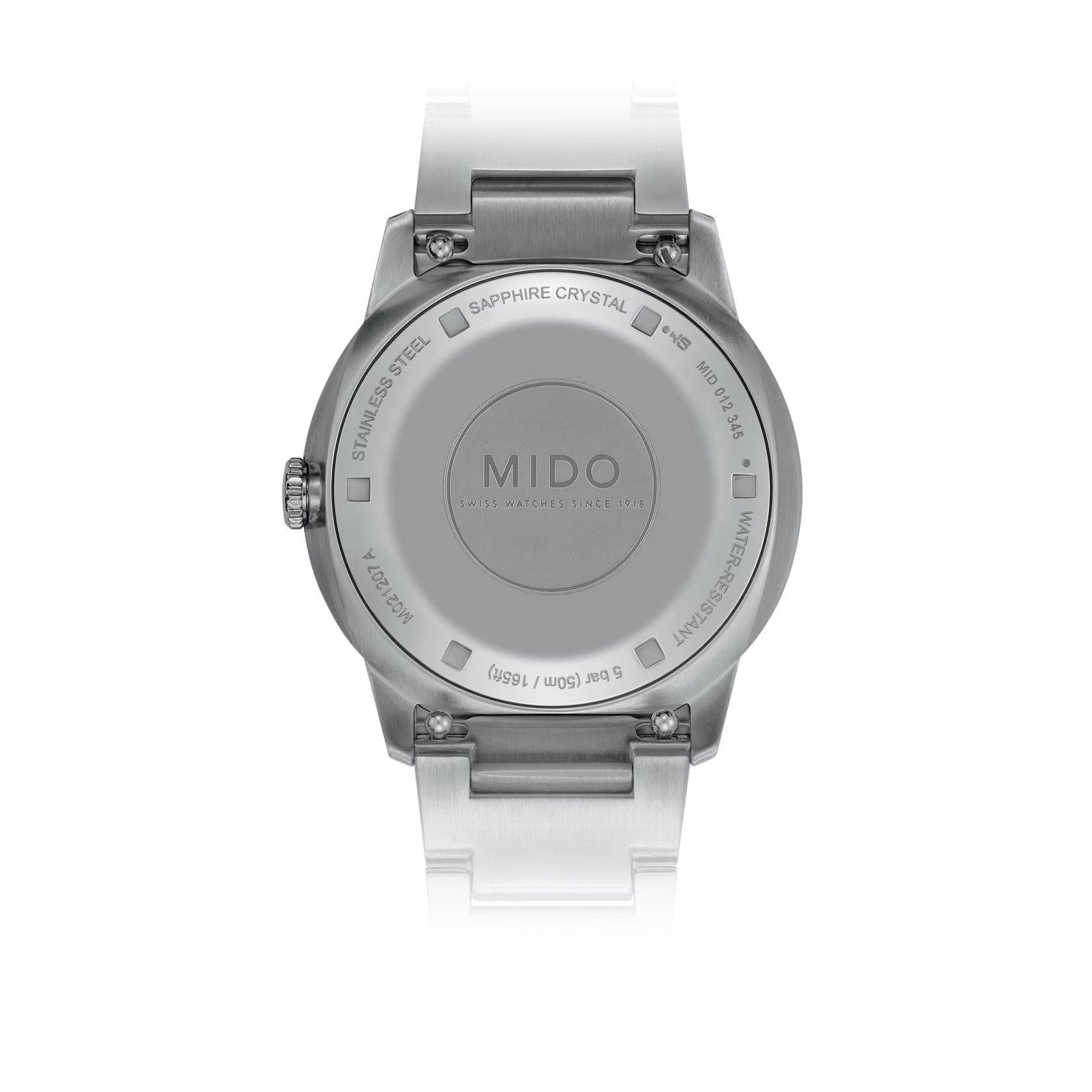 Mido orologio Commander Lady 35mm madreperla diamanti automatico acciaio M021.207.11.106.00