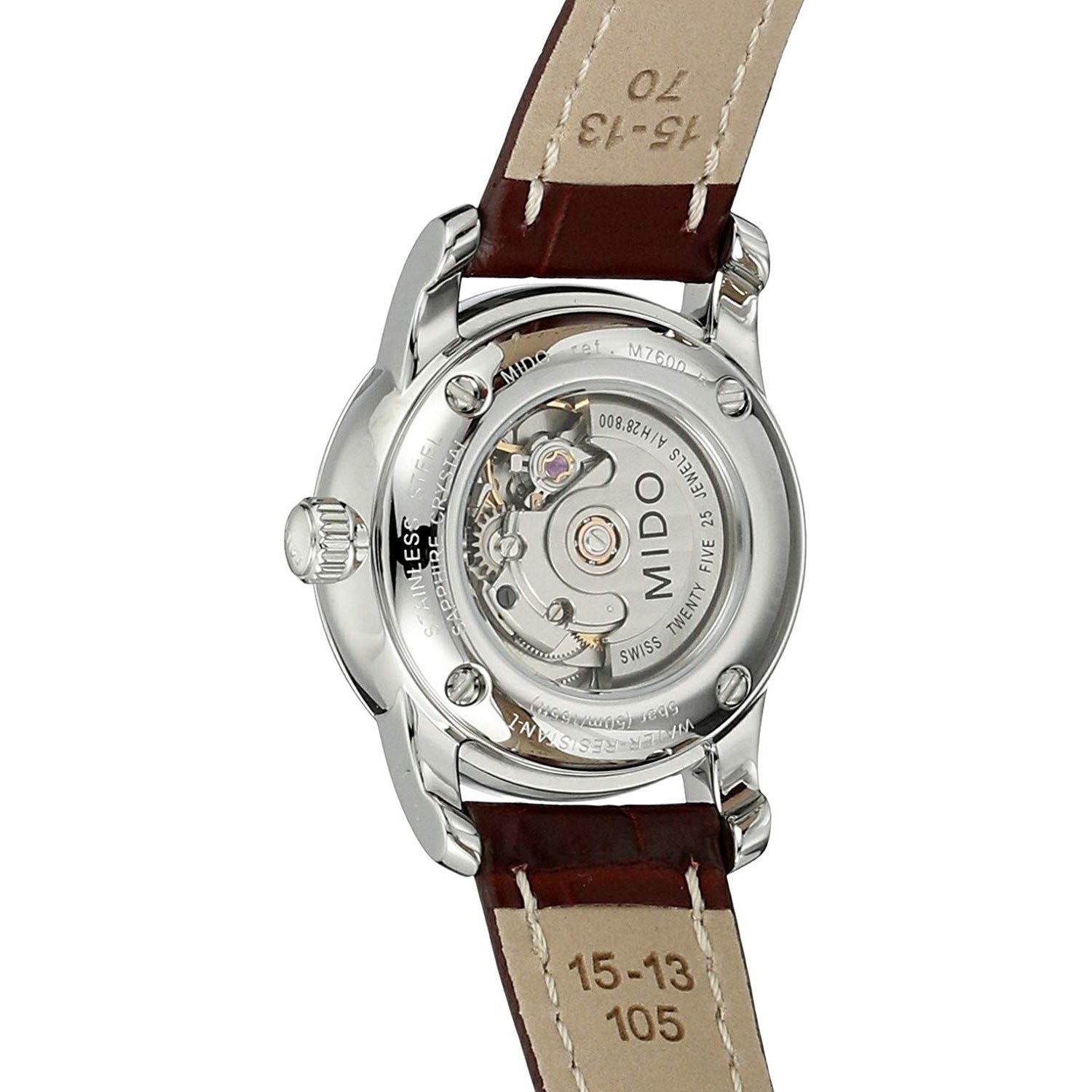 Mido orologio donna Baroncelli II 29mm automatico acciaio M7600.4.18.8