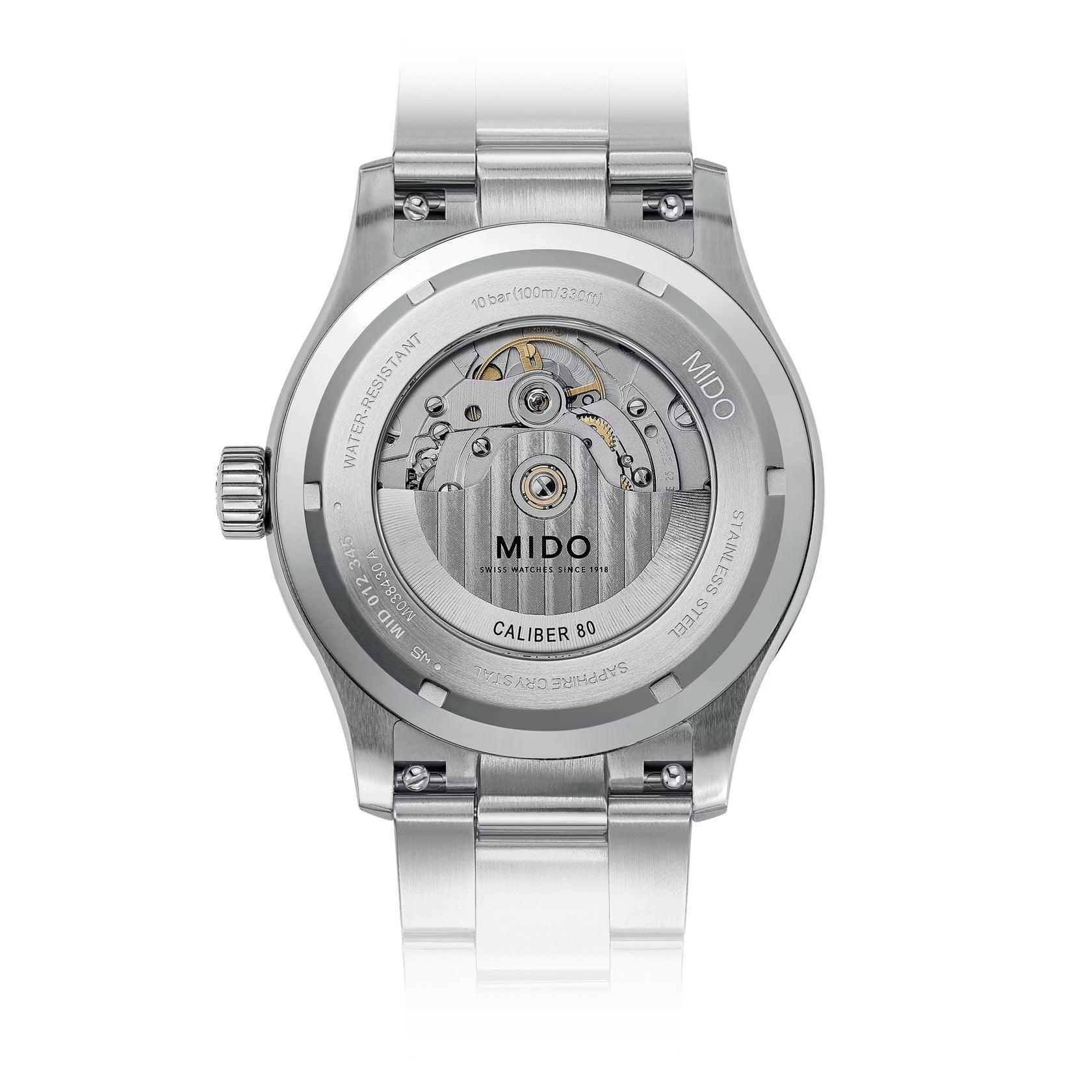 Mido orologio Multifort M Freeze 42mm turchese automatico acciaio M038.430.11.041.00
