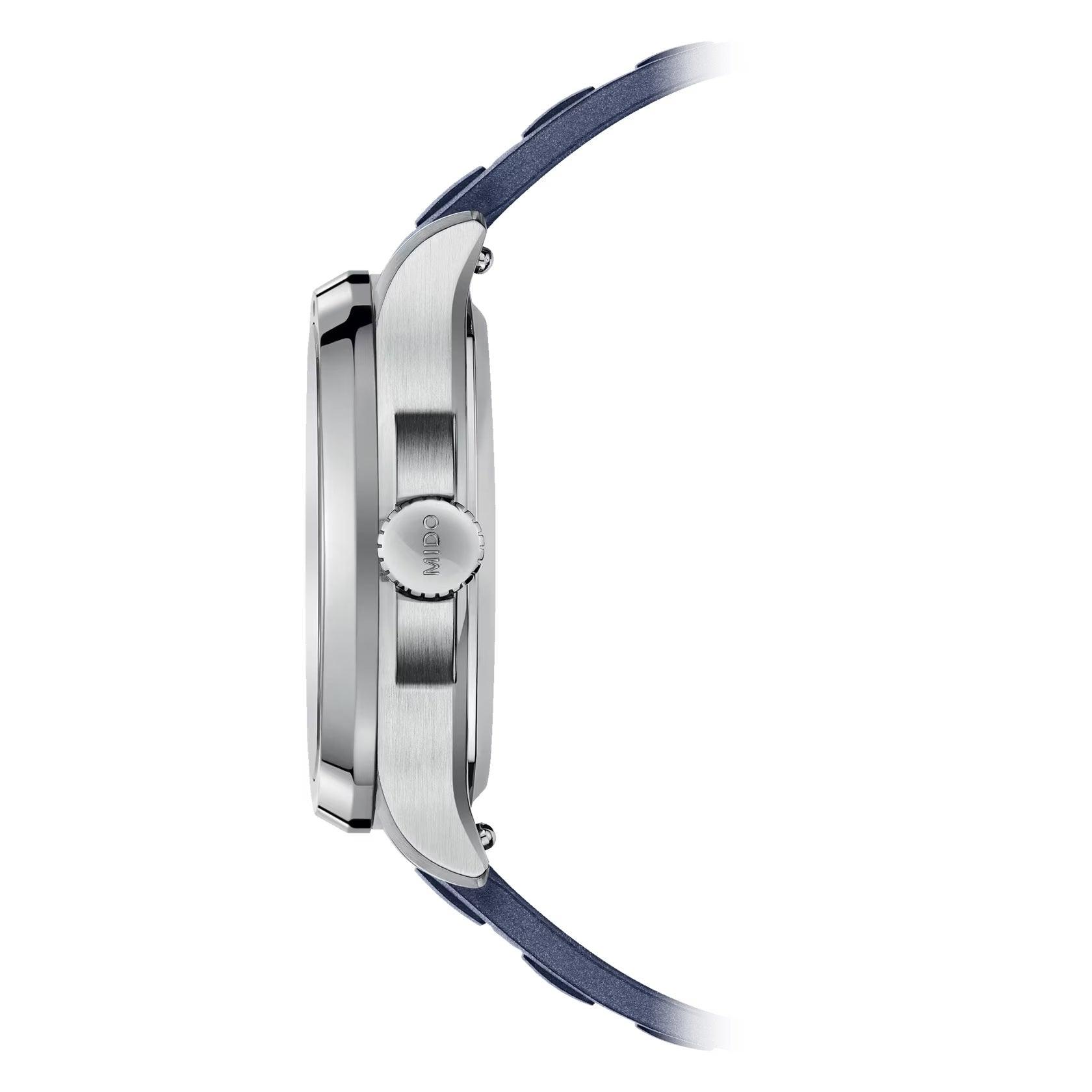 Mido orologio Multifort TV Big Date 40x39,2mm blu automatico acciaio  M049.526.17.041.00