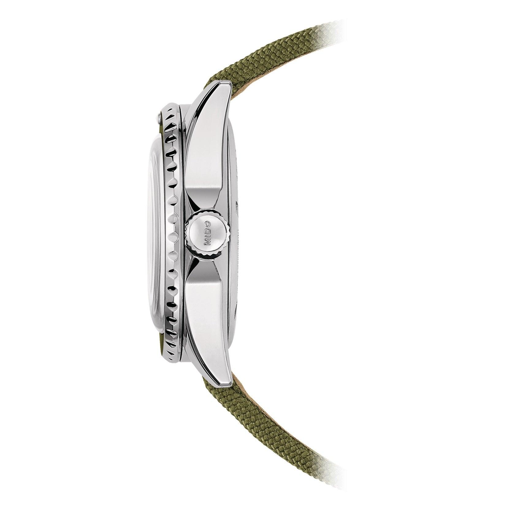 Mido orologio Ocean Star Tribute 40,5mm verde automatico acciaio M026.830.18.091.00