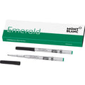 Montblanc 2 refill per penna a sfera (M) Emerald Green ( verde smeraldo ) 118126
