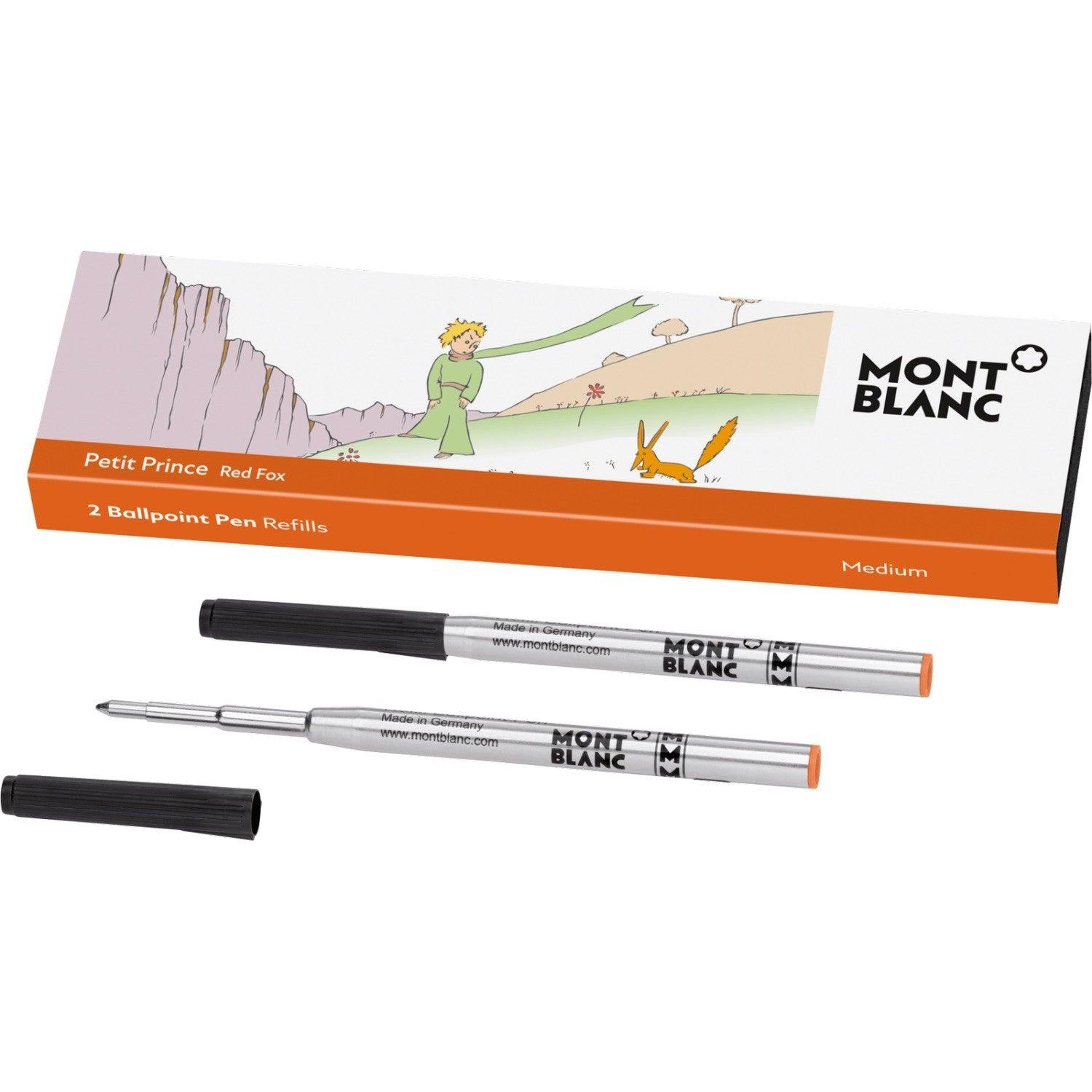 Montblanc 2 refill per penna a sfera (M) Le Petit Prince Orange ( arancio ) 118202