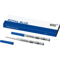 Montblanc 2 refill per penna a sfera punta F Royal Blue blu 128213