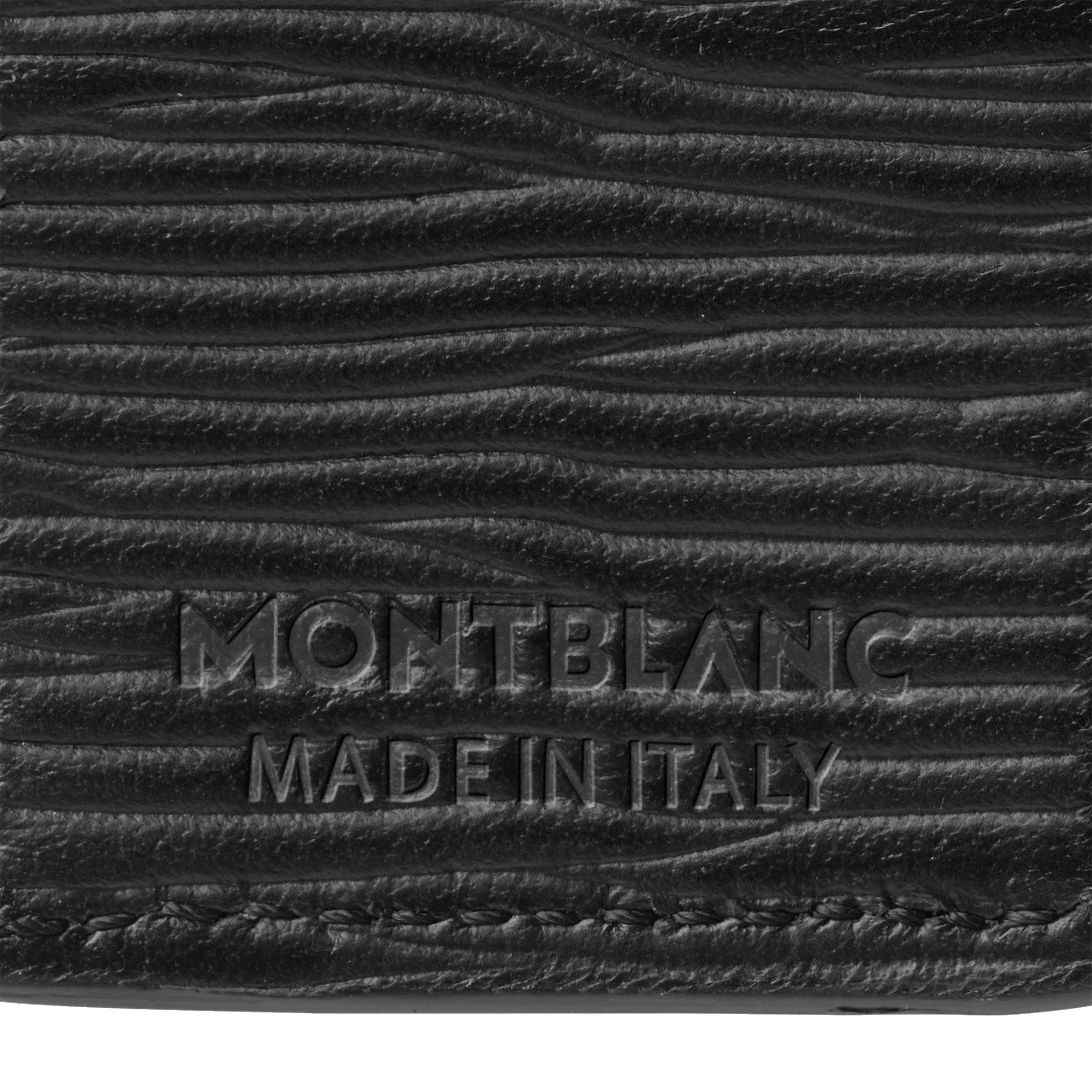 Montblanc astuccio per 2 strumenti da scrittura Meisterstück 4810 nero 130935