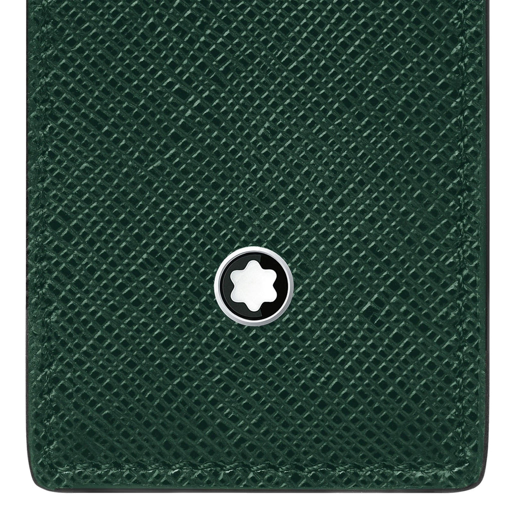 Montblanc astuccio per 2 strumenti da scrittura Montblanc Sartorial verde 131205