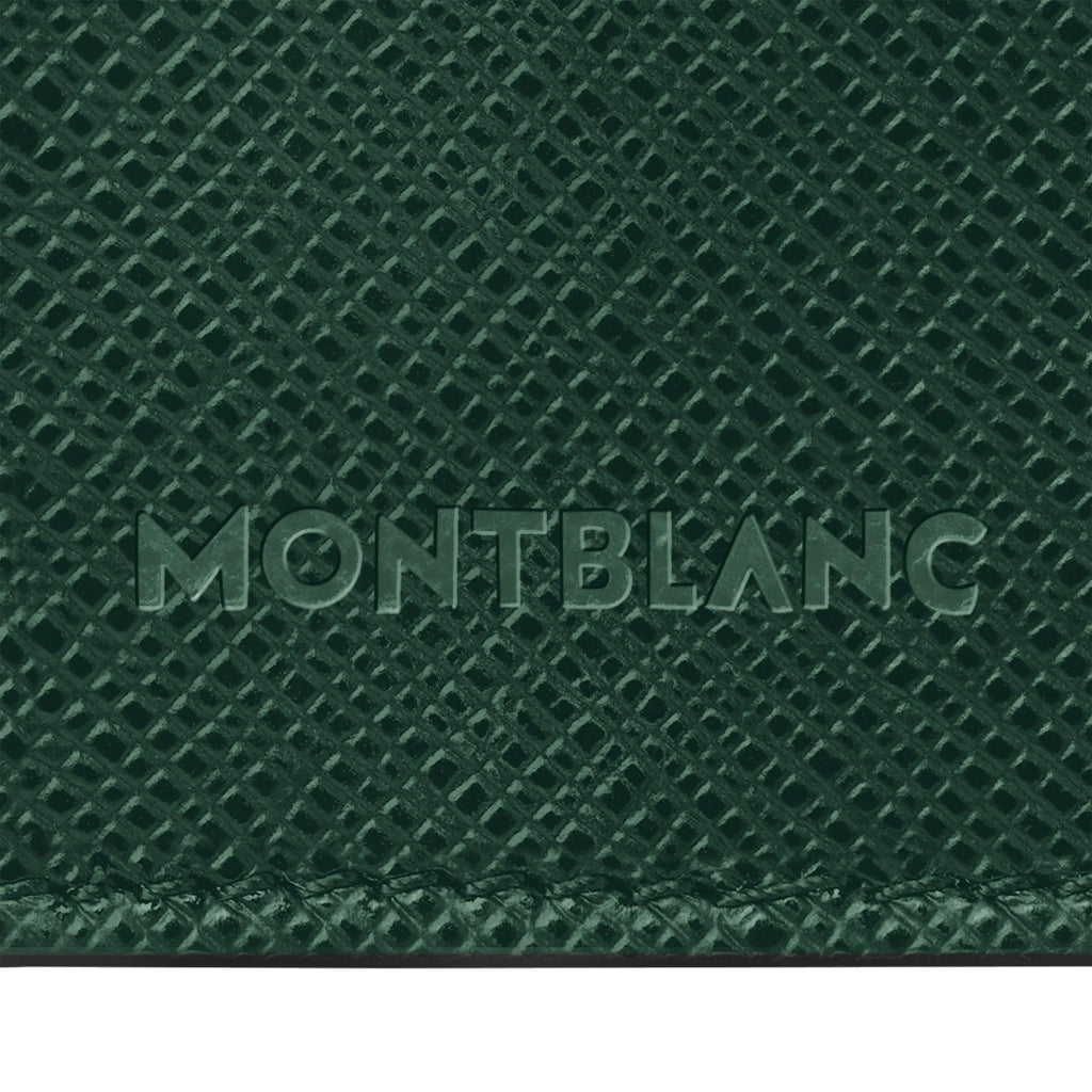 Montblanc astuccio per 2 strumenti da scrittura Montblanc Sartorial verde 131205