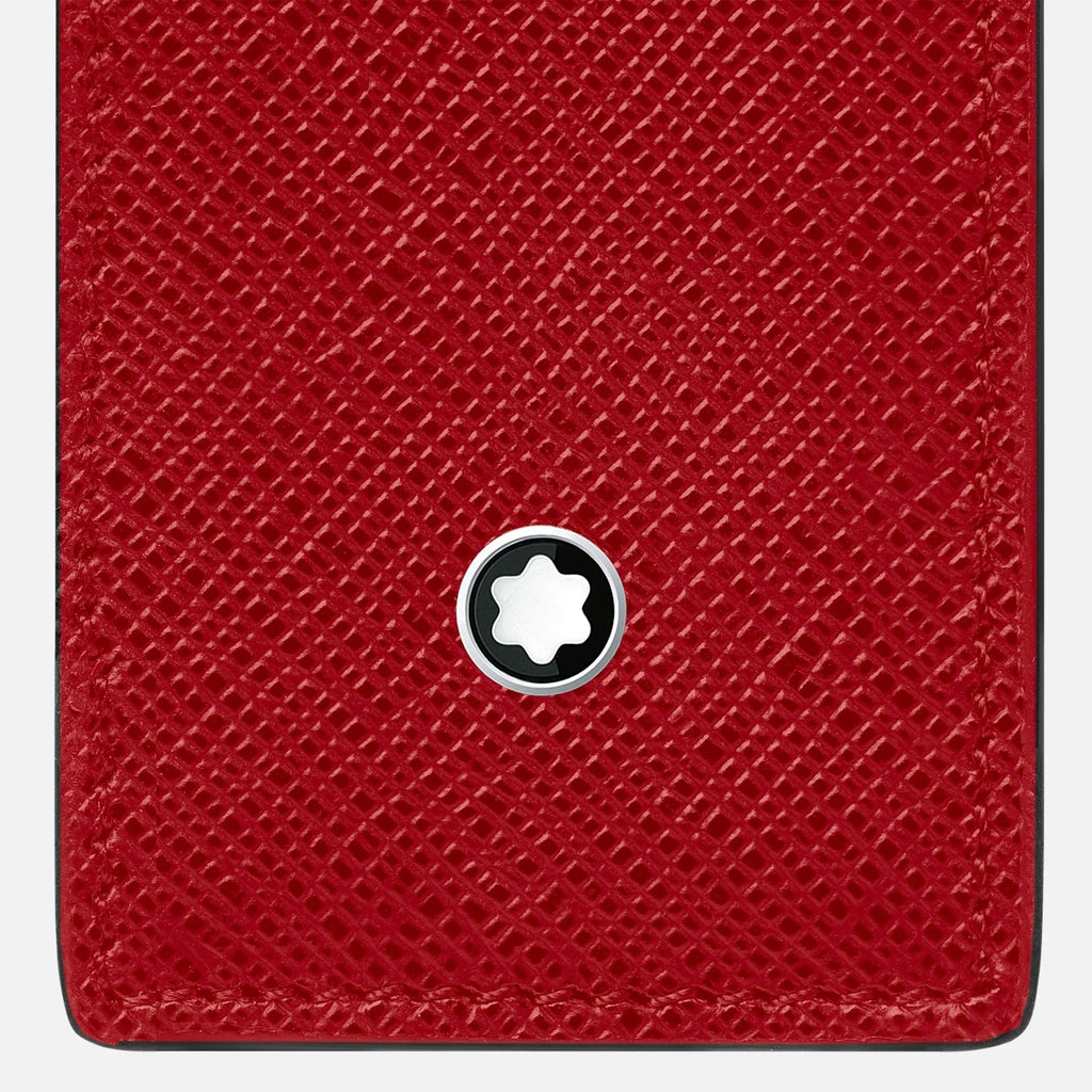 Montblanc astuccio portapenne per 2 strumenti da scrittura Montblanc Sartorial rosso 131204