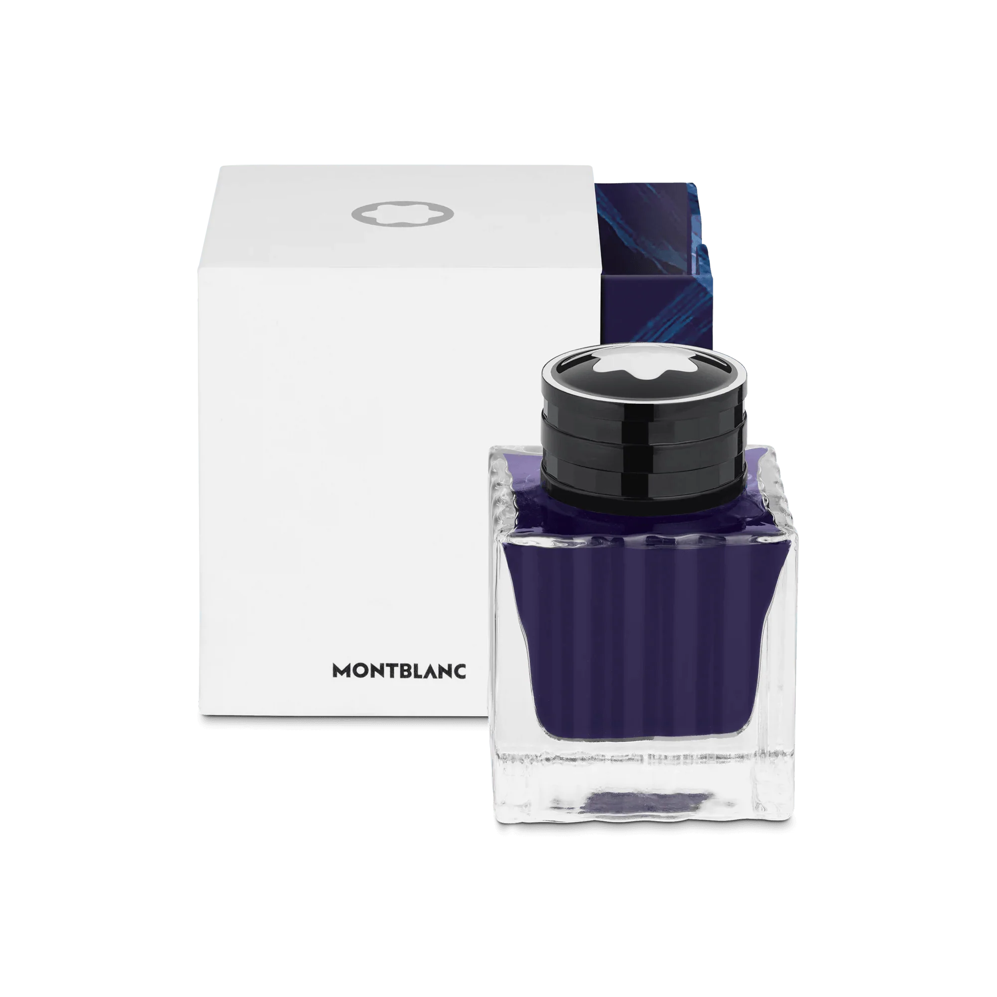 Montblanc boccetta d’inchiostro 50ml blu collezione Meisterstück Glacier blu 129481