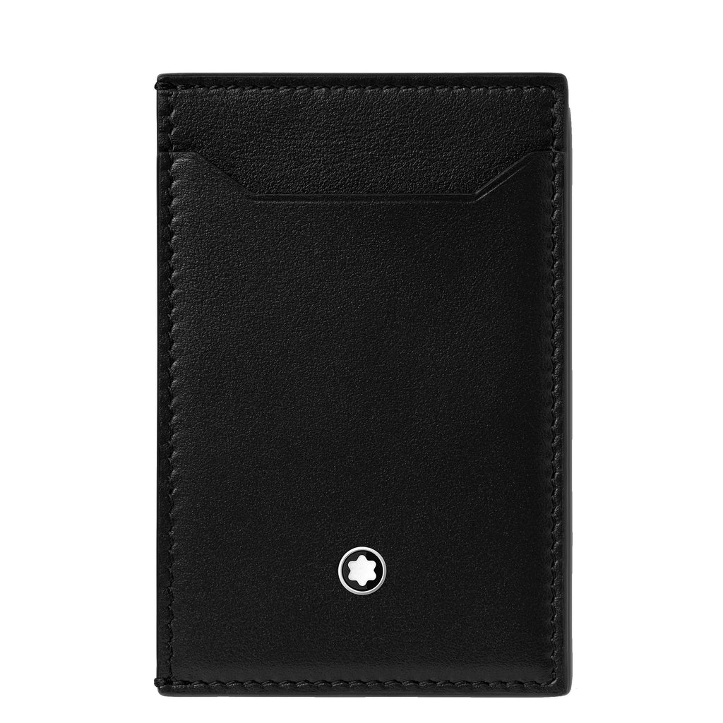 Montblanc custodia 3 scomparti Meisterstück nero 129683