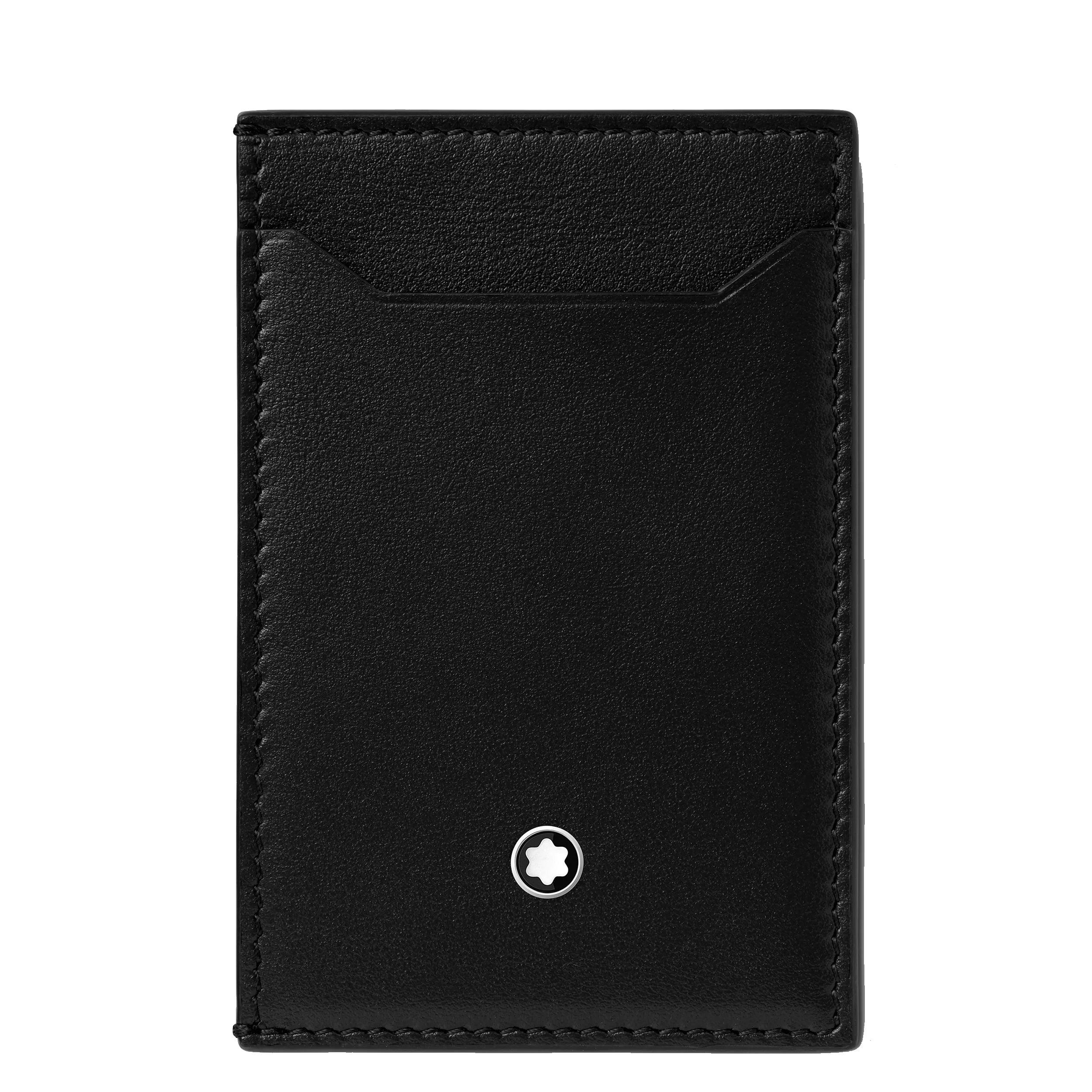 Montblanc custodia 3 scomparti Meisterstück nero 129683
