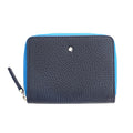 Montblanc custodia accessori per telefono 1 scomparto grande Meisterstück Soft Grain blu celeste 124126
