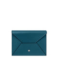 Montblanc custodia porta passaporto Meisterstück Selection Soft ottanio 131263