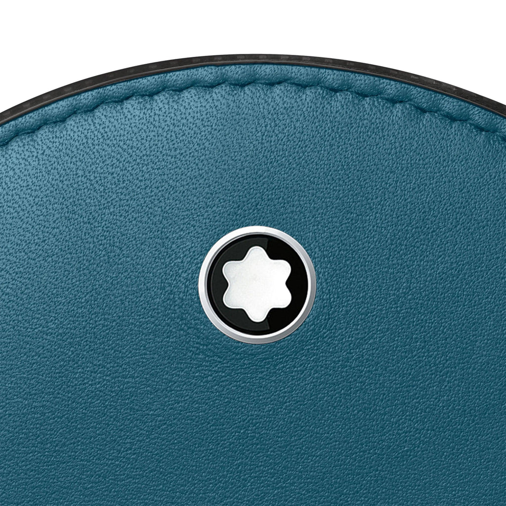 Montblanc custodia rotonda Meisterstück Selection Soft ottanio 131261