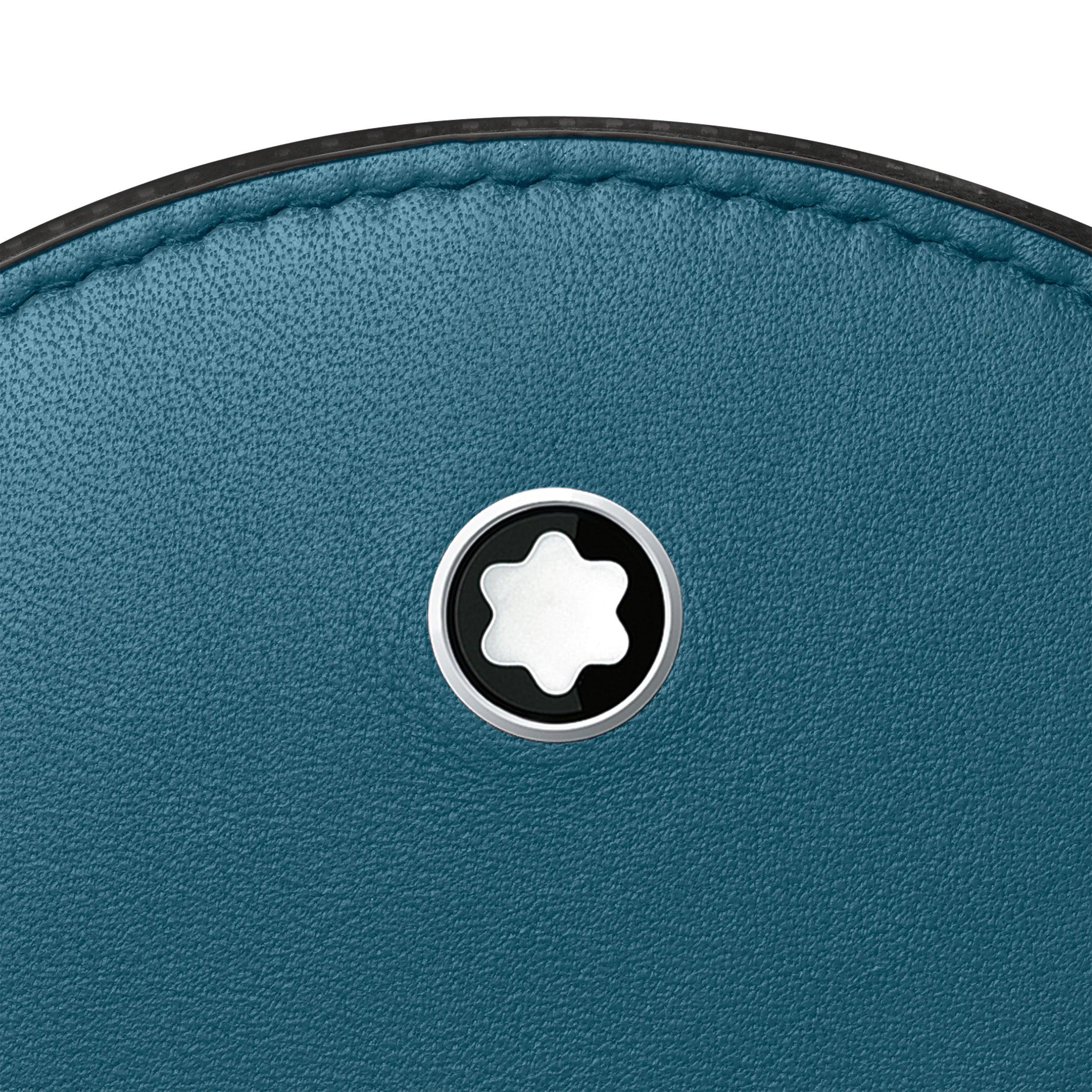 Montblanc custodia rotonda Meisterstück Selection Soft ottanio 131261