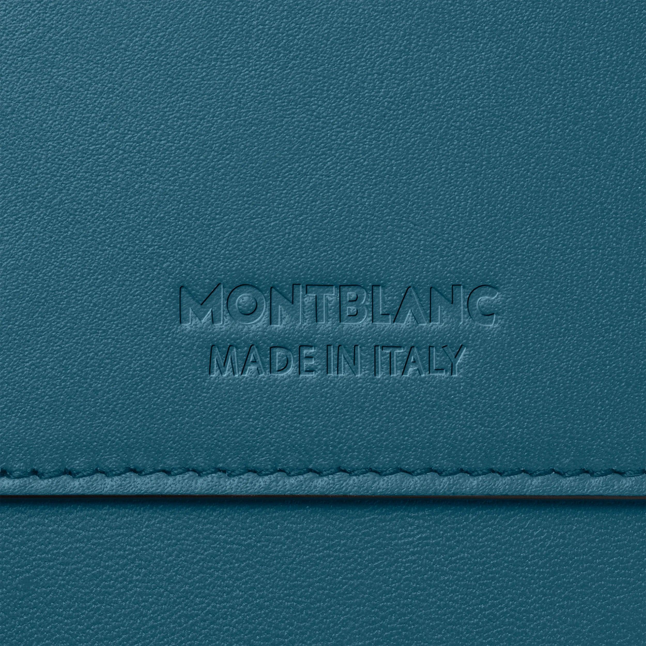 Montblanc custodia rotonda Meisterstück Selection Soft ottanio 131261