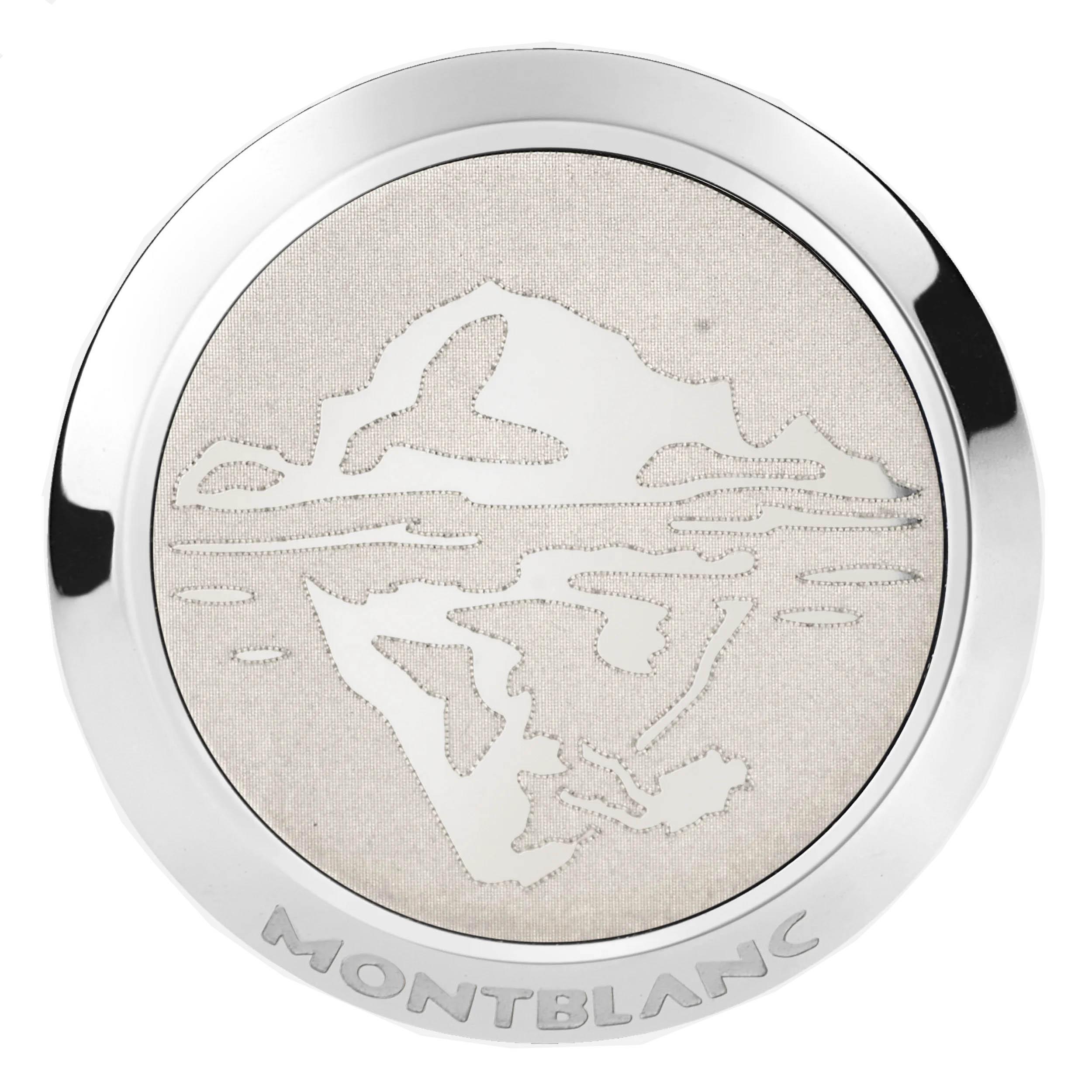Montblanc gemelli 1858 Ice Sea acciaio 129508