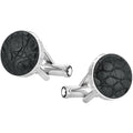 Montblanc gemelli Essential Sartorial acciaio coccodrillo 116645