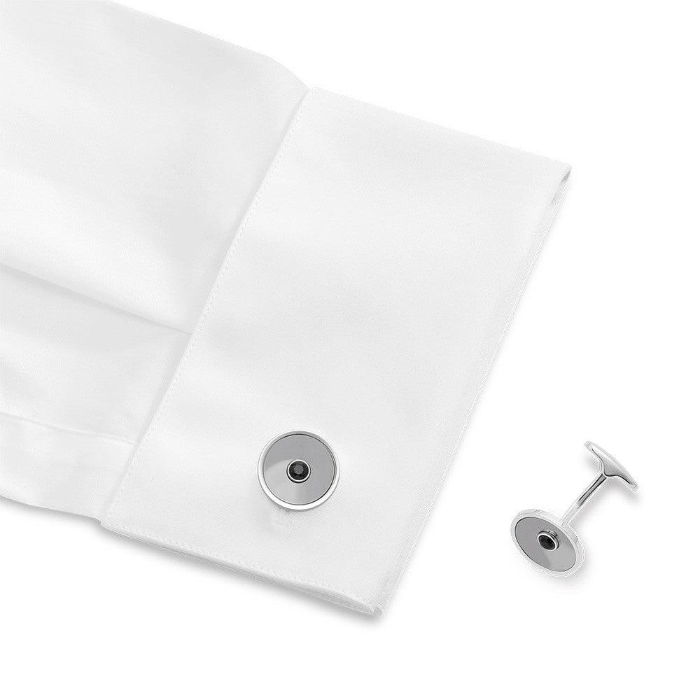 Montblanc gemelli Essential Sartorial argento 925 116643