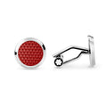 Montblanc gemelli Meisterstück Red acciaio 130269