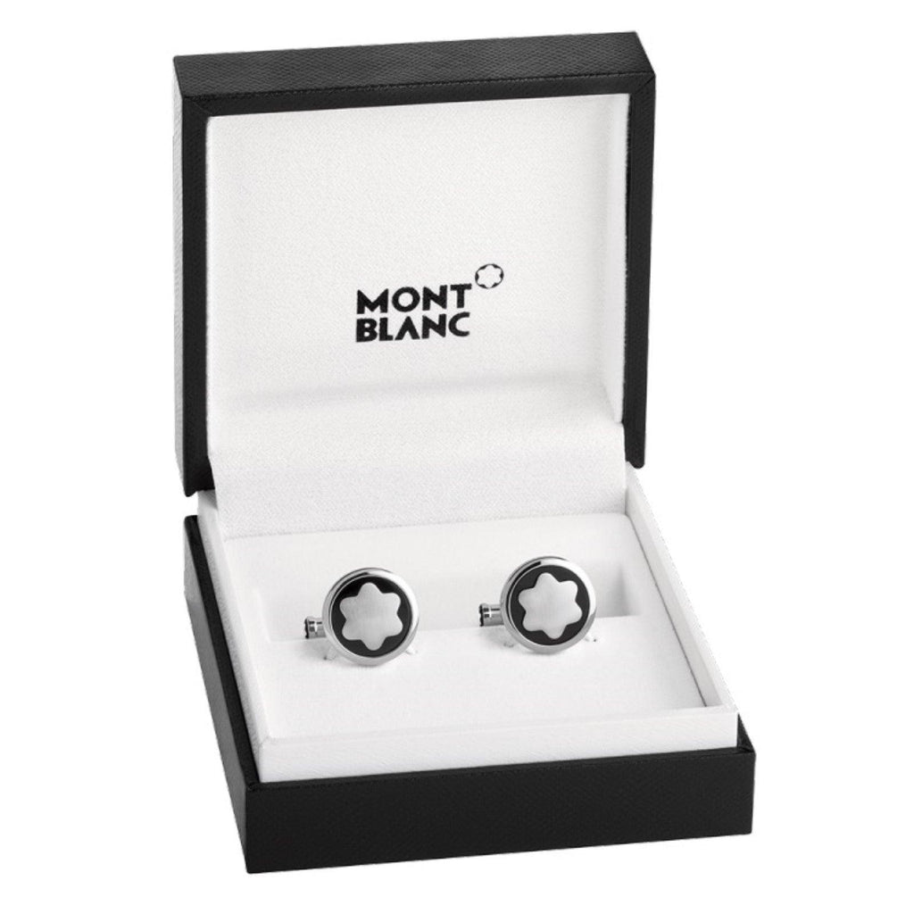 Montblanc gemelli Star acciaio 116661