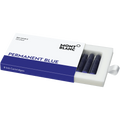 Montblanc inchiostro in cartucce 8 pezzi Permanent Blue blu indelebile 128208