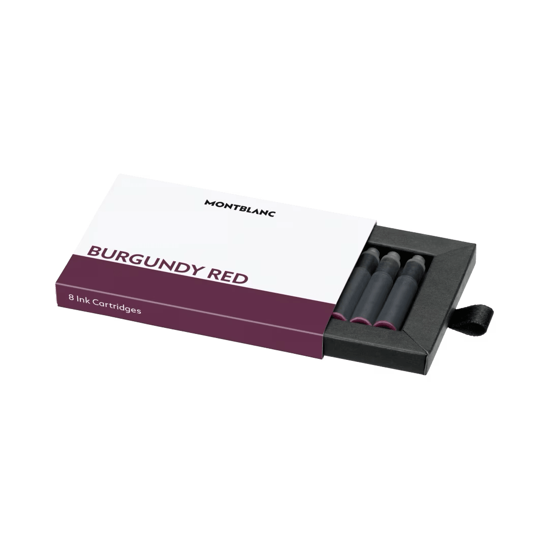 Montblanc inchiostro in cartucce Burgundy Red bordeaux 8 pezzi 105199