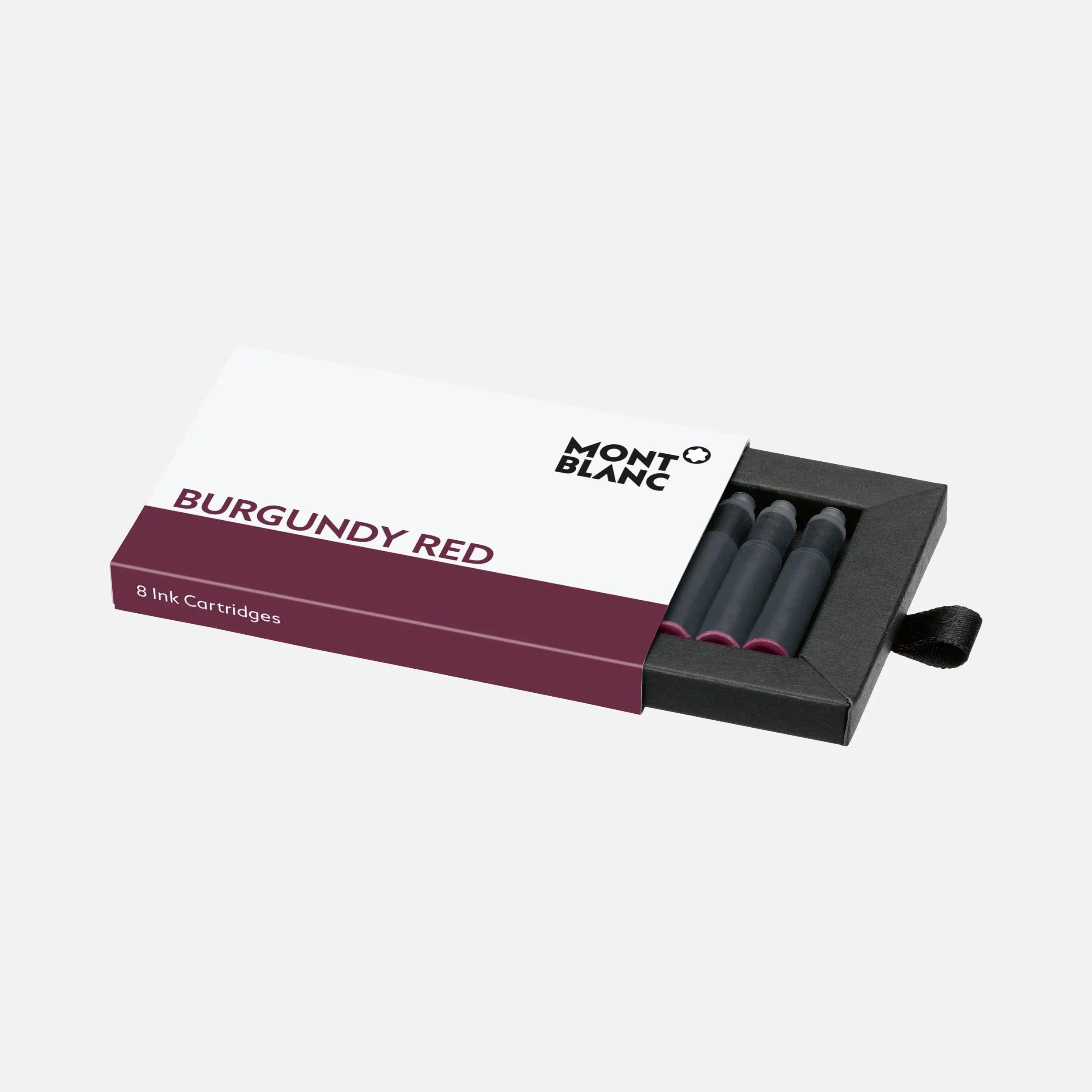 Montblanc inchiostro in cartucce Burgundy Red bordeaux 8 pezzi 128201