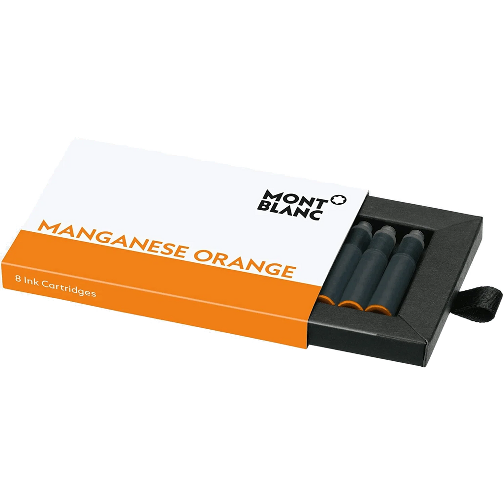 Montblanc inchiostro in cartucce Manganese Orange arancio 128207