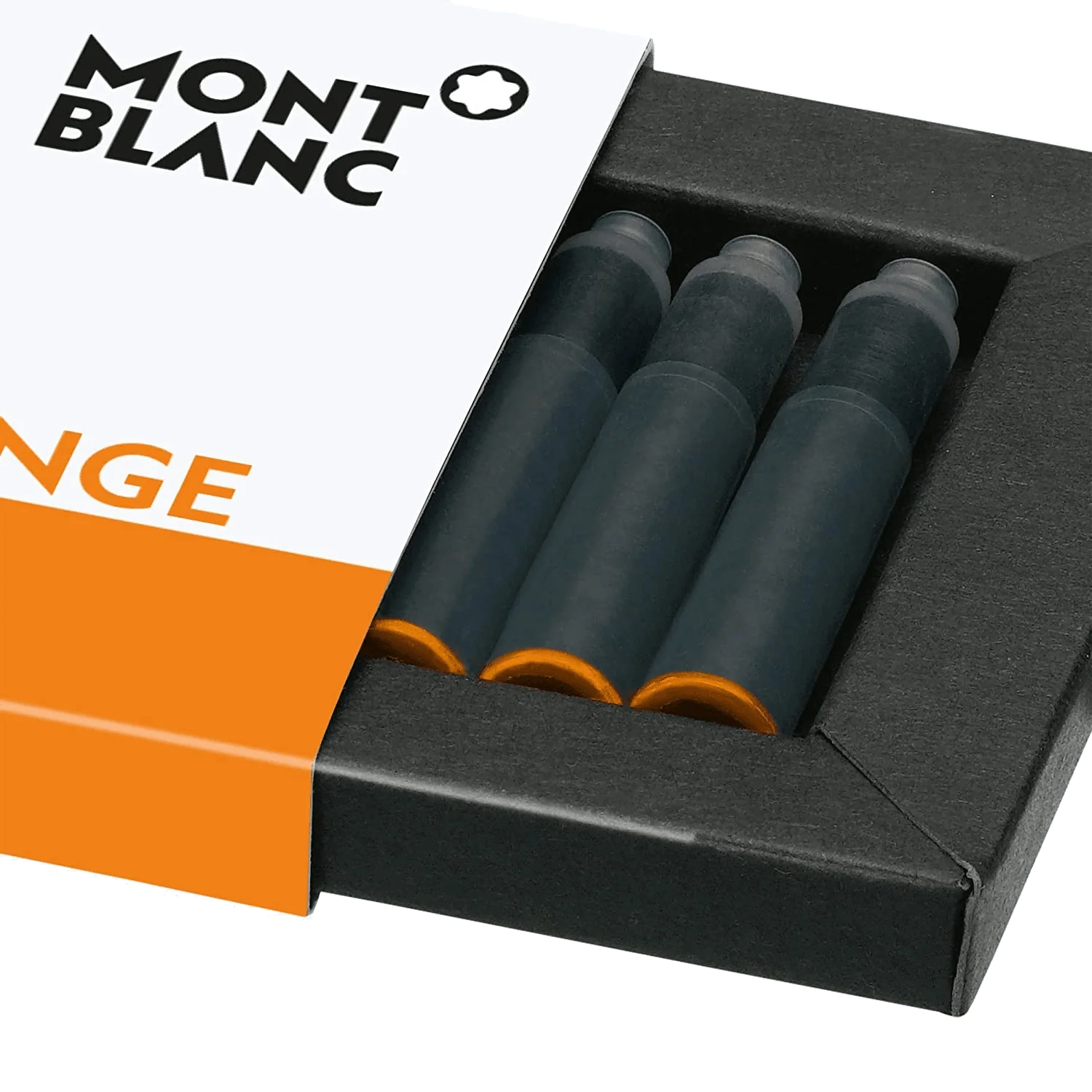 Montblanc inchiostro in cartucce Manganese Orange arancio 128207