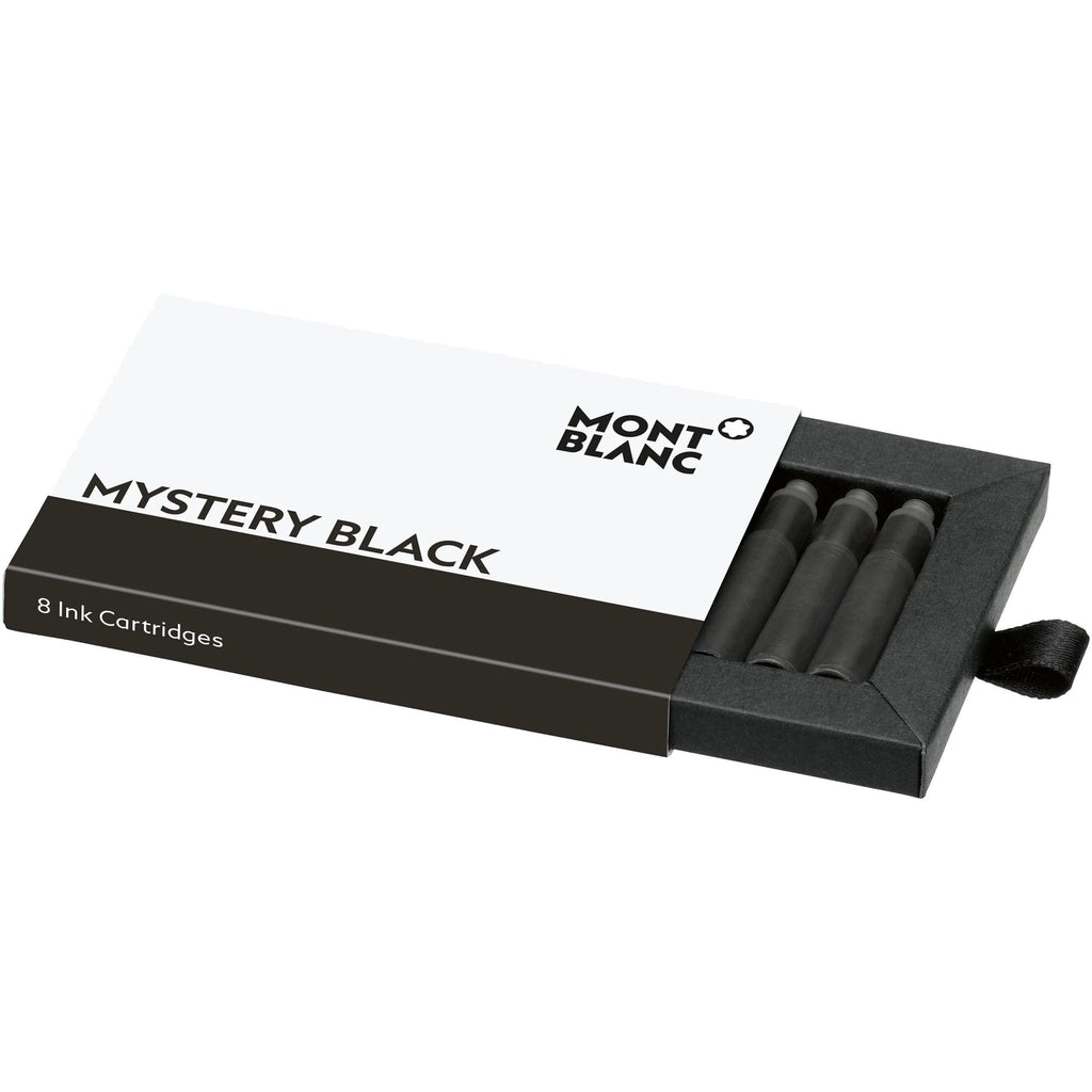 Montblanc inchiostro in cartucce Mystery Black (nero) confezione 8 pezzi 105191