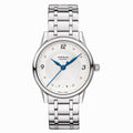 Montblanc orologio Bohème Date 37mm bianco automatico acciaio 114733