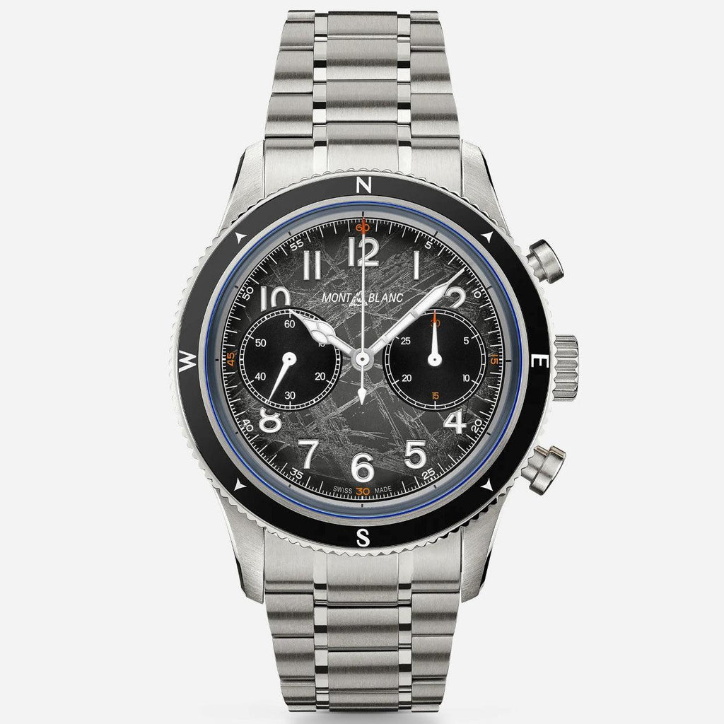 Montblanc orologio Montblanc 1858 Automatic Chronograph 0 Oxygen The 8000 42mm grigio automatico acciaio 130983