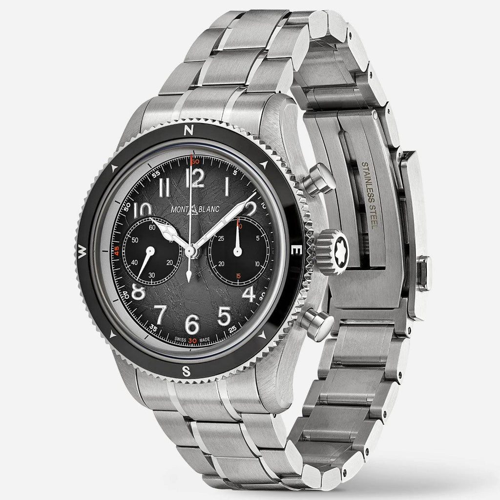 Montblanc orologio Montblanc 1858 Automatic Chronograph 0 Oxygen The 8000 42mm grigio automatico acciaio 130983