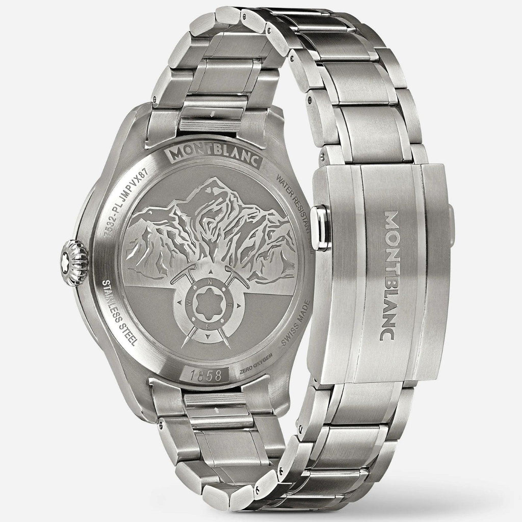 Montblanc orologio Montblanc 1858 Automatic Date 0 Oxygen The 8000  41mm grigio automatico acciaio 130984