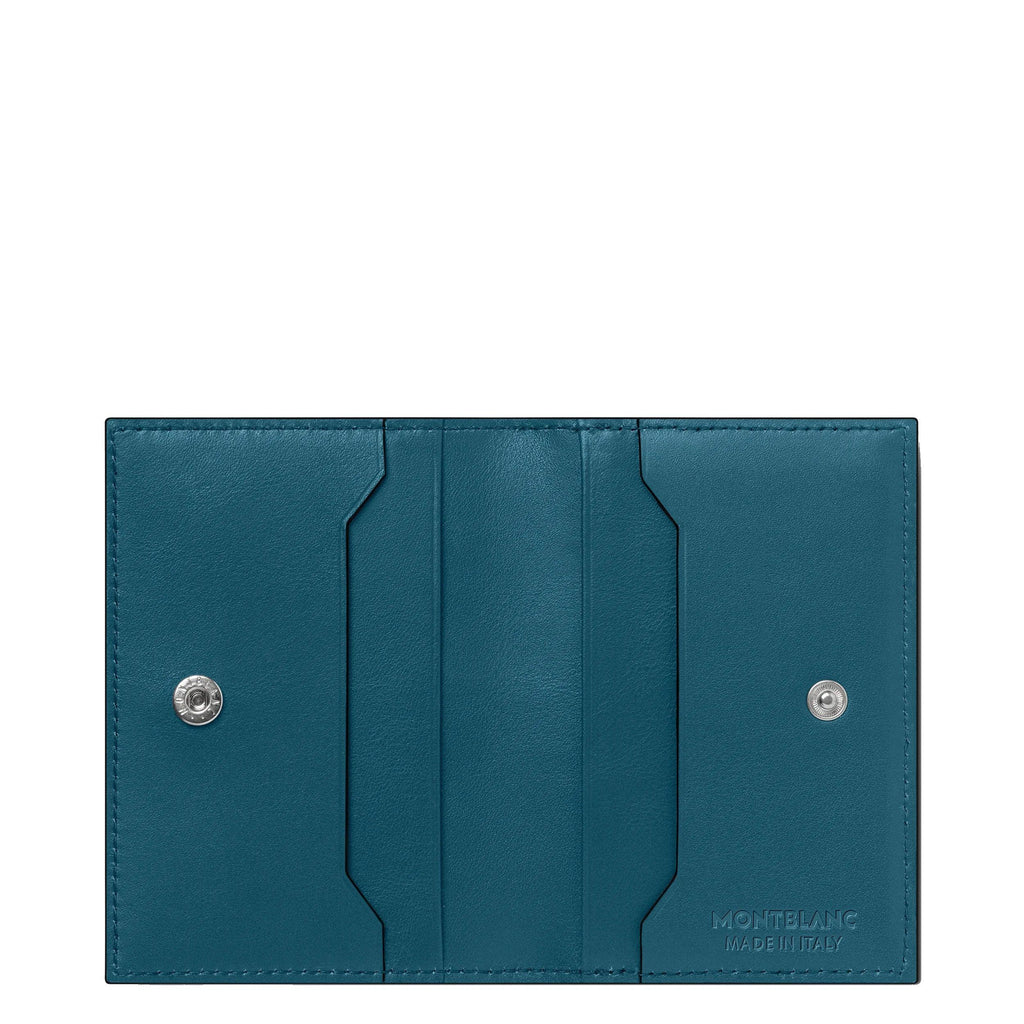 Montblanc porta carte 4 scomparti Meisterstück Selection Soft ottanio 131258