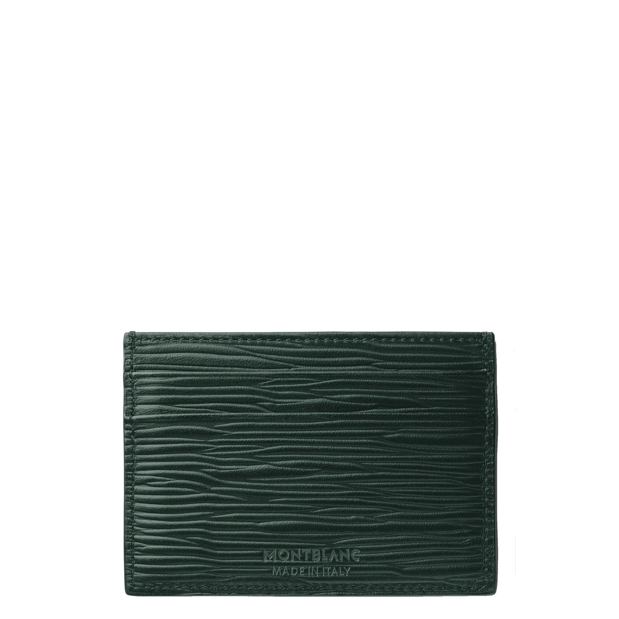 Montblanc porta carte 5 scomparti Meisterstück 4810 verde 130938
