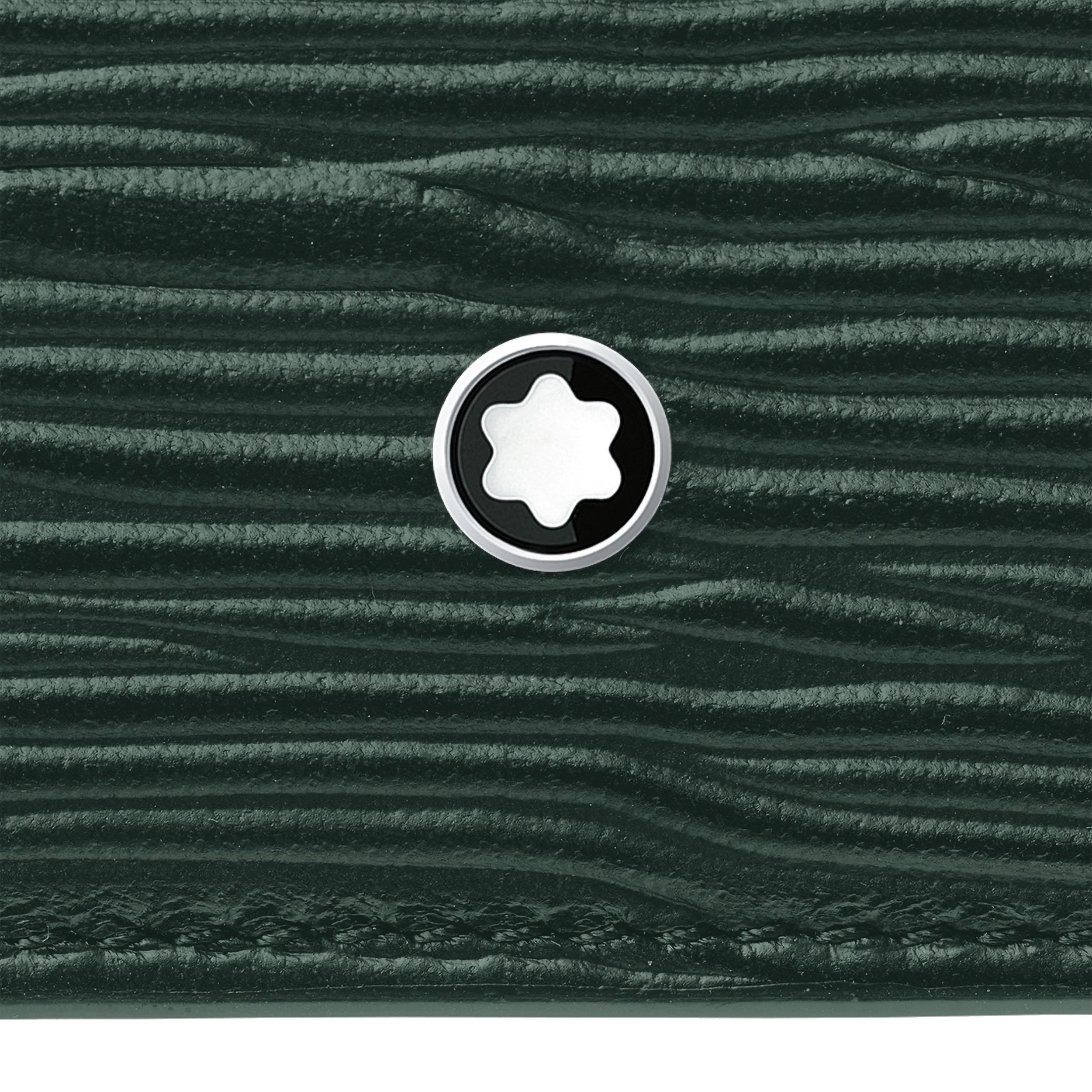 Montblanc porta carte 5 scomparti Meisterstück 4810 verde 130938