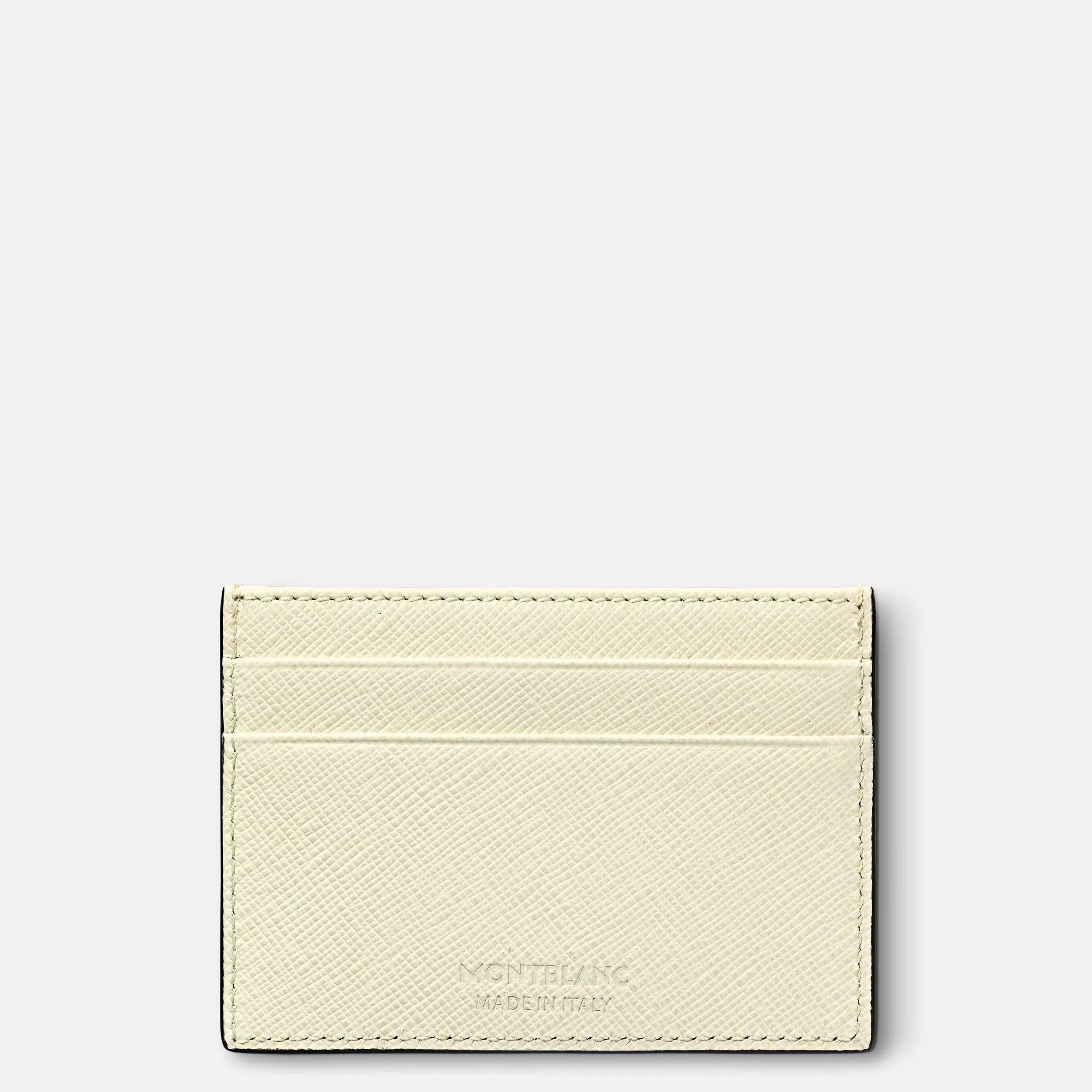 Montblanc porta carte 5 scomparti Montblanc Sartorial color avorio 130838