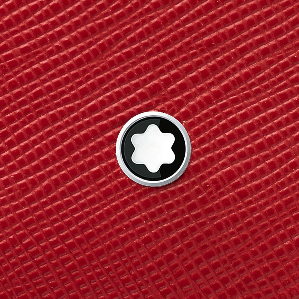Montblanc porta carte 5 scomparti Montblanc Sartorial rosso 130831