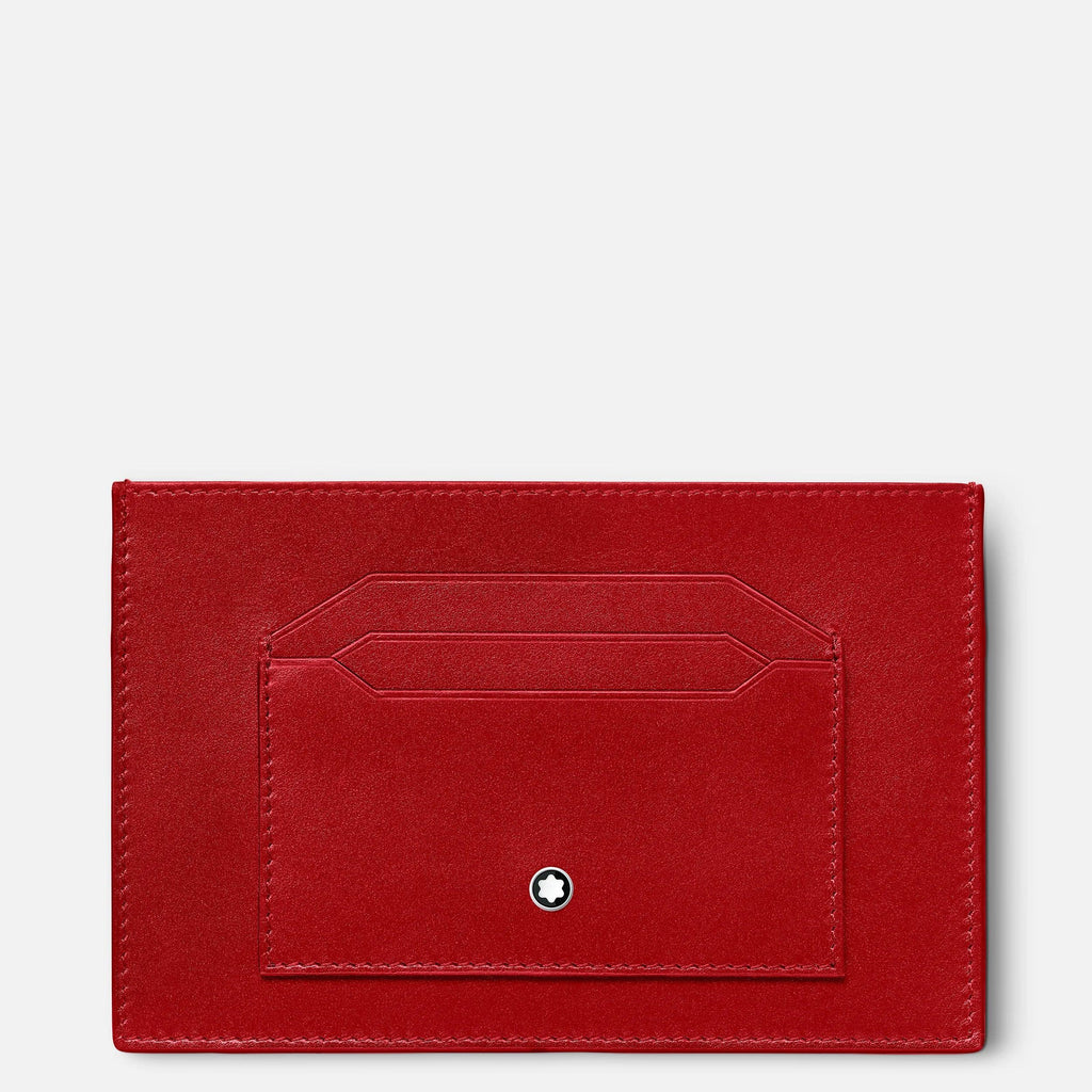 Montblanc porta carte 6 scomparti Meisterstück rosso 129909