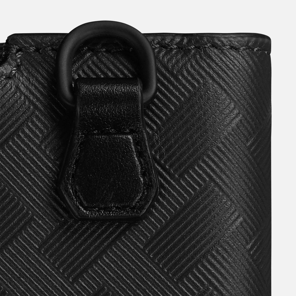 Montblanc porta carte di credito 3 scomparti con cerniera Montblanc Extreme 3.0 nero 129980
