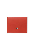 Montblanc porta carte Trio Soft 4 Scomparti corallo 198123