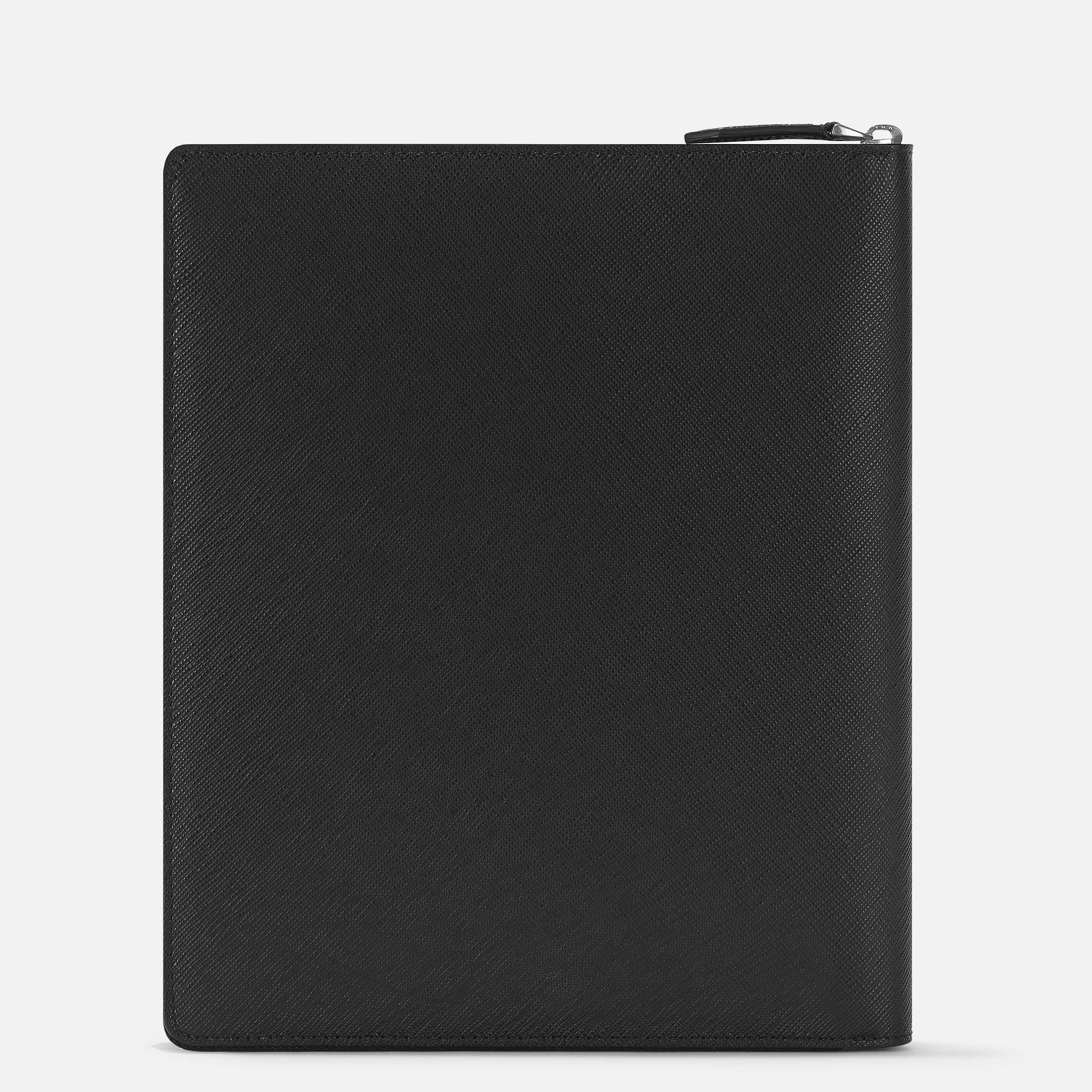 Montblanc portablocco A5 con cerniera Montblanc Sartorial nero 130839